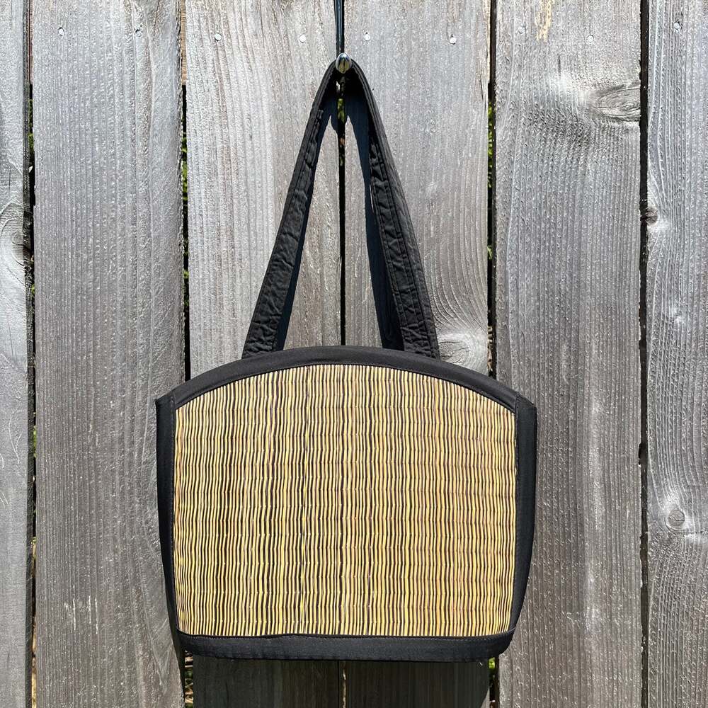 Baskets of Cambodia Hand Made Grass Woven Hand Bag